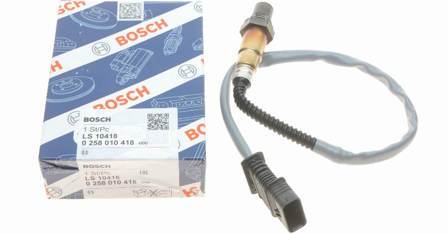 BOSCH 0 258 010 418 - Sonda Lambda aaoparts.ro