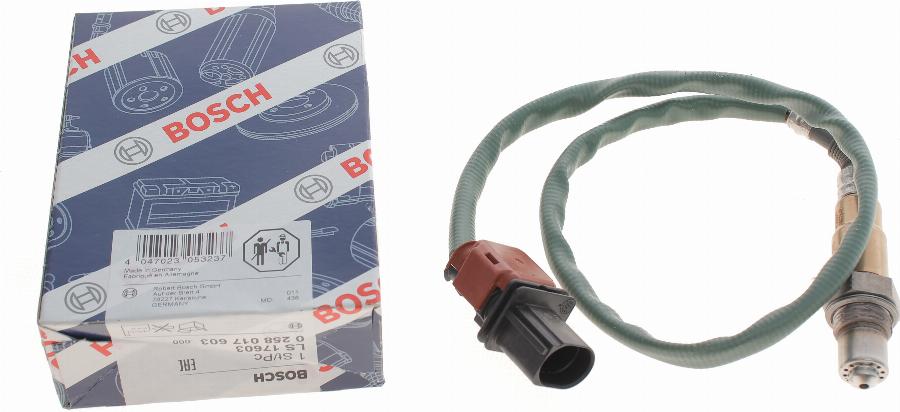 BOSCH 0 258 017 603 - Sonda Lambda aaoparts.ro