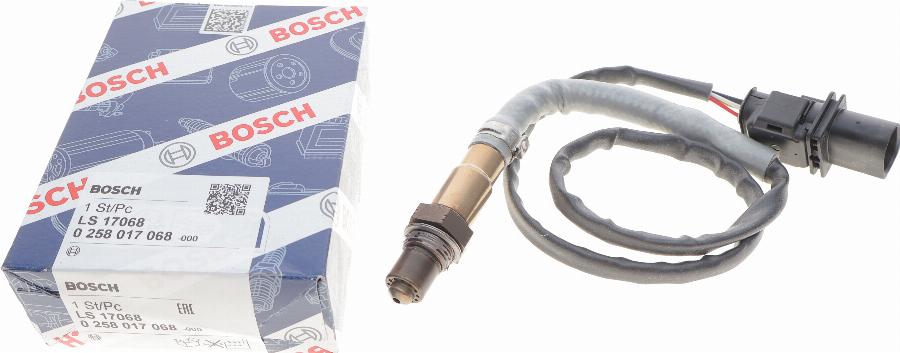 BOSCH 0 258 017 068 - Sonda Lambda aaoparts.ro