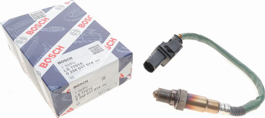 BOSCH 0 258 017 014 - Sonda Lambda aaoparts.ro