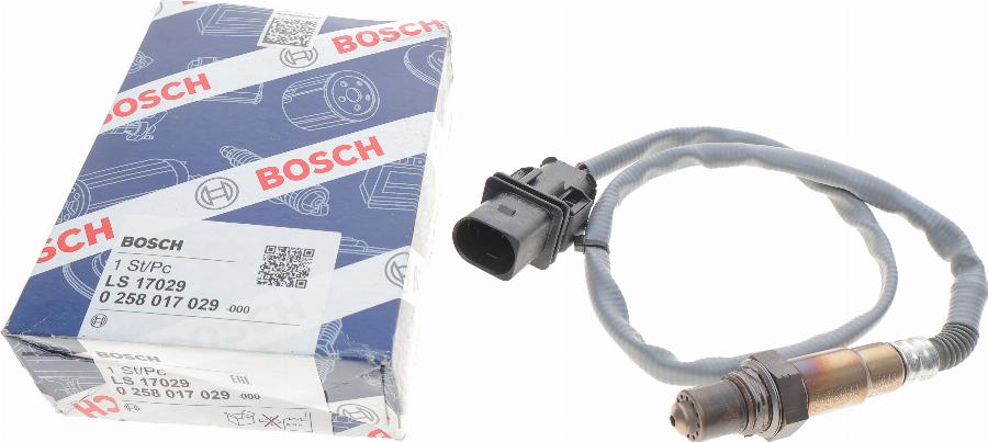 BOSCH 0 258 017 029 - Sonda Lambda aaoparts.ro