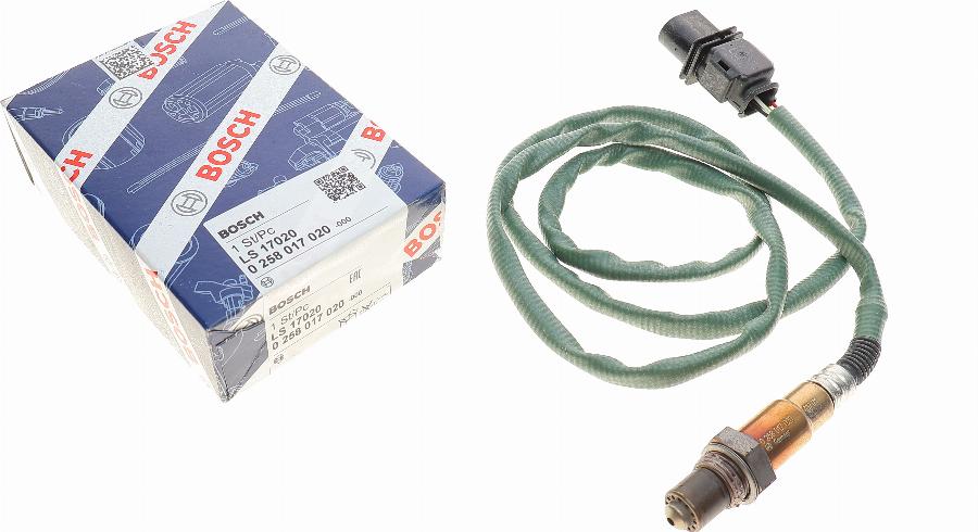 BOSCH 0 258 017 020 - Sonda Lambda aaoparts.ro