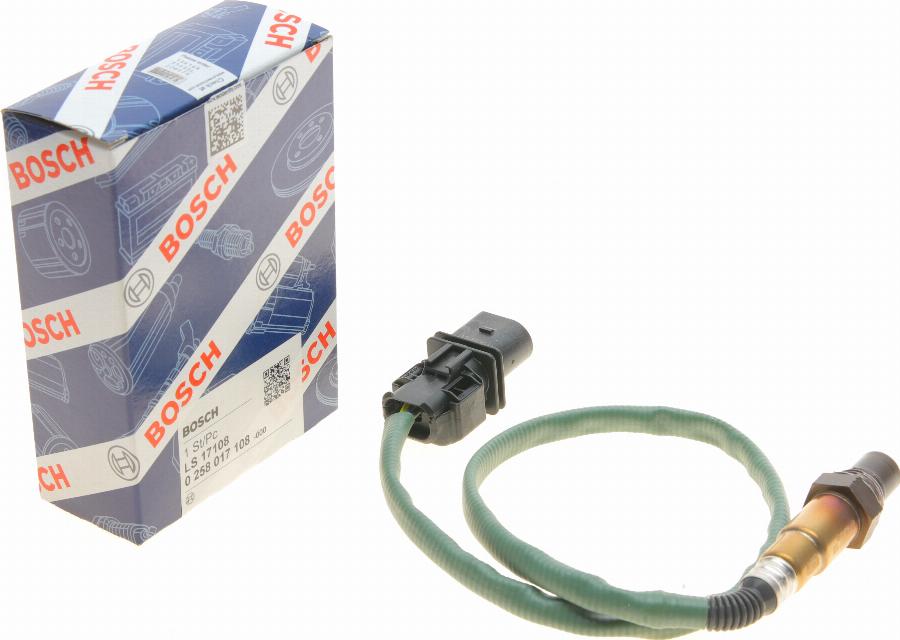 BOSCH 0 258 017 108 - Sonda Lambda aaoparts.ro