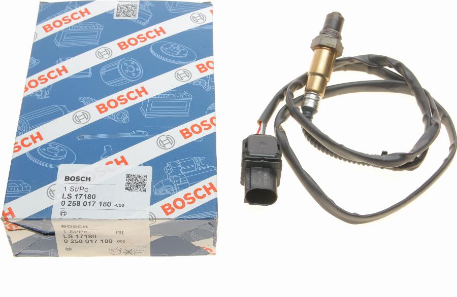 BOSCH 0 258 017 180 - Sonda Lambda aaoparts.ro