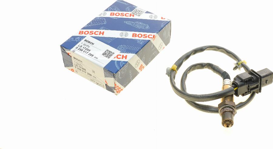 BOSCH 0 258 017 209 - Sonda Lambda aaoparts.ro