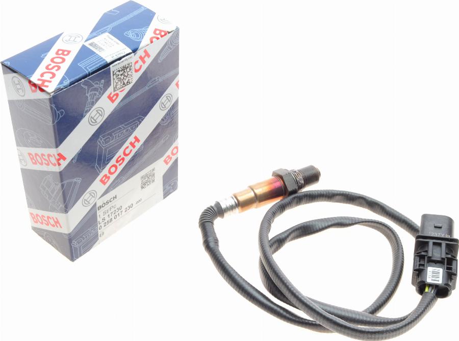 BOSCH 0 258 017 230 - Sonda Lambda aaoparts.ro