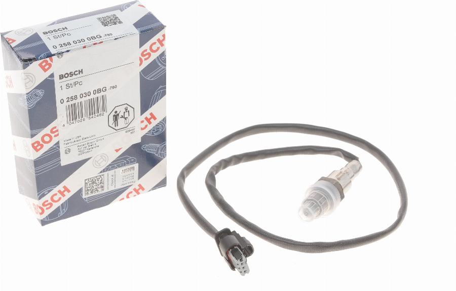 BOSCH 0 258 030 0BG - Sonda Lambda aaoparts.ro