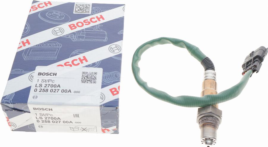 BOSCH 0 258 027 00A - Sonda Lambda aaoparts.ro