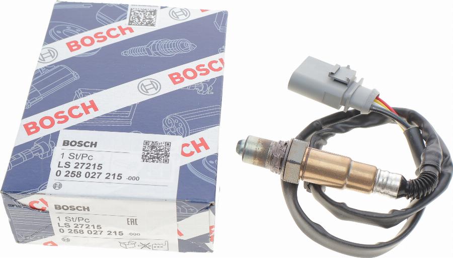 BOSCH 0 258 027 215 - Sonda Lambda aaoparts.ro