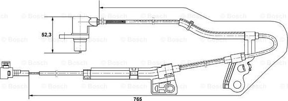 BOSCH 0 265 006 677 - Senzor,turatie roata aaoparts.ro