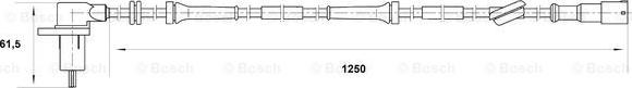 BOSCH 0 265 006 300 - Senzor,turatie roata aaoparts.ro