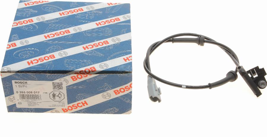 BOSCH 0 265 008 017 - Senzor,turatie roata aaoparts.ro