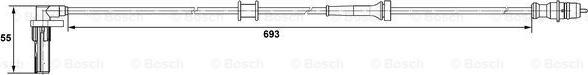 BOSCH 0 265 007 531 - Senzor,turatie roata aaoparts.ro