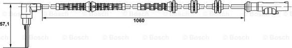 BOSCH 0 265 007 685 - Senzor,turatie roata aaoparts.ro