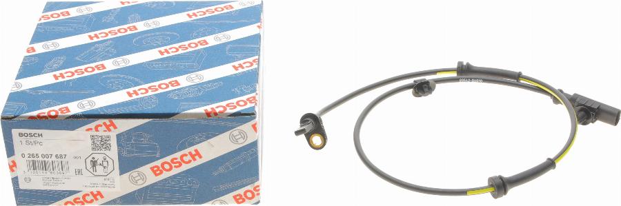 BOSCH 0265007687 - Senzor,turatie roata aaoparts.ro