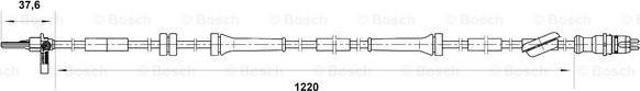 BOSCH 0 265 007 040 - Senzor,turatie roata aaoparts.ro