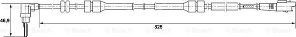 BOSCH 0 265 007 084 - Senzor,turatie roata aaoparts.ro