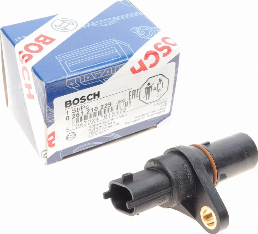 BOSCH 0 261 210 229 - Senzor impulsuri, arbore cotit aaoparts.ro