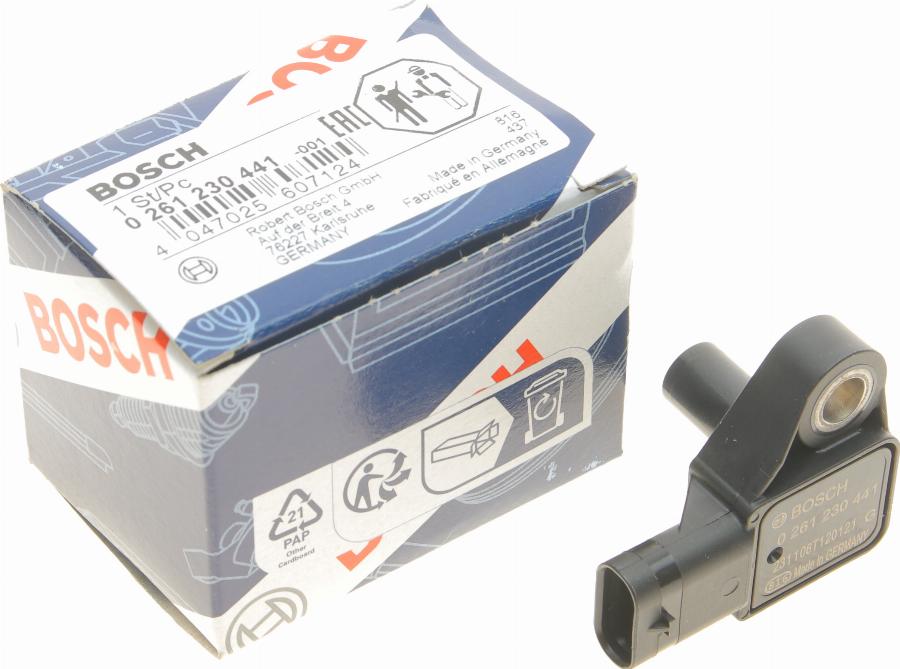 BOSCH 0261230441 - Senzor,presiune supraalimentare aaoparts.ro