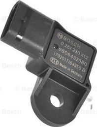 BOSCH 0 261 230 412 - Senzor,presiune supraalimentare aaoparts.ro