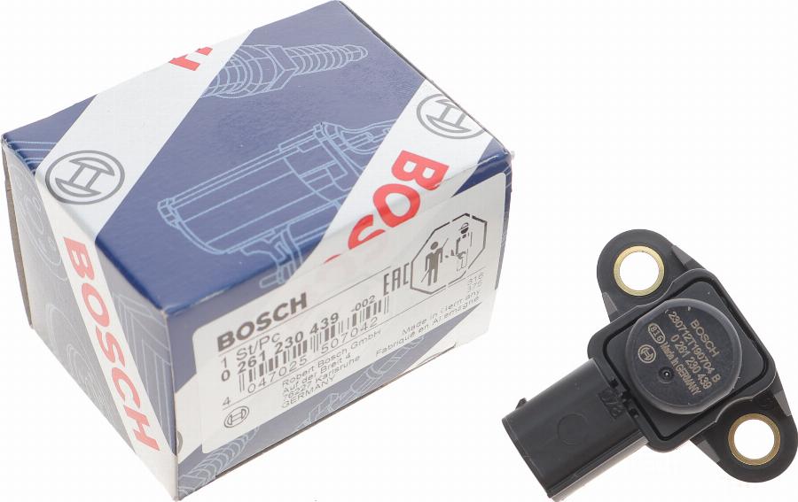 BOSCH 0 261 230 439 - Senzor,presiune supraalimentare aaoparts.ro