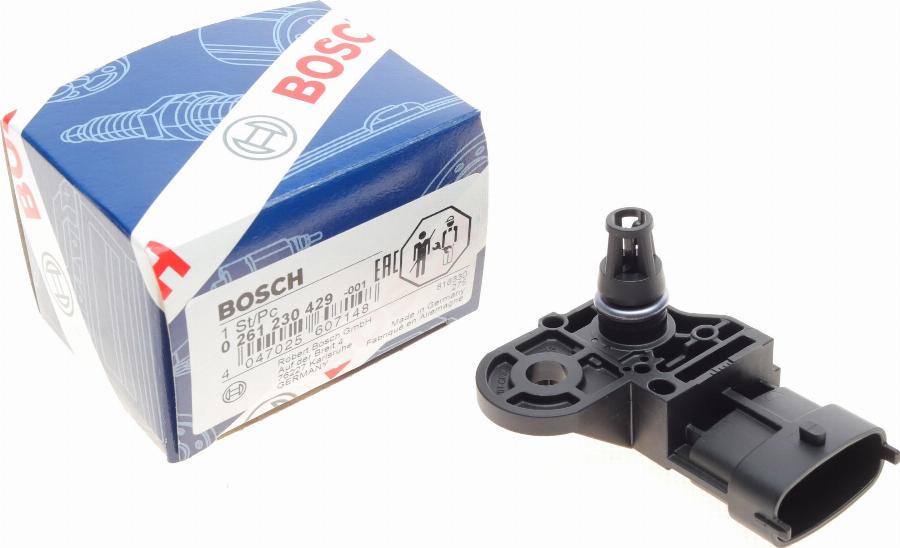 BOSCH 0 261 230 429 - Senzor,presiune supraalimentare aaoparts.ro