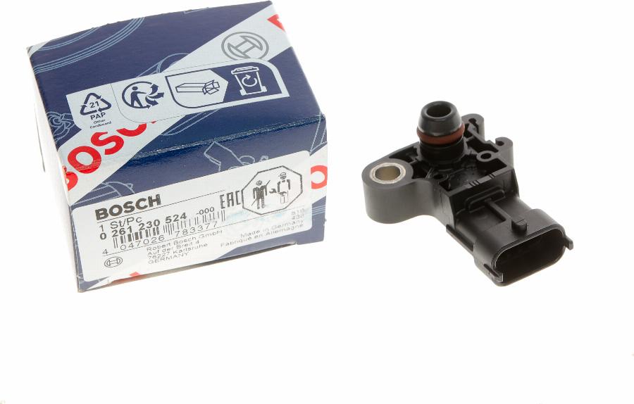 BOSCH 0 261 230 524 - Senzor,presiune supraalimentare aaoparts.ro