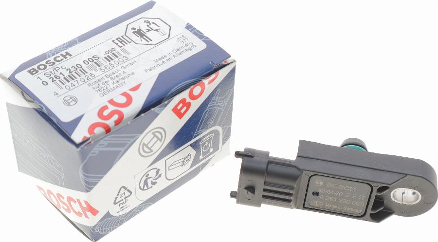 BOSCH 0 261 230 00S - Senzor,presiune supraalimentare aaoparts.ro