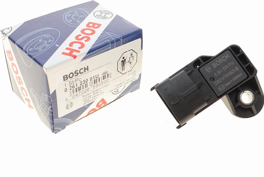 BOSCH 0 261 230 01U - Senzor,presiune supraalimentare aaoparts.ro