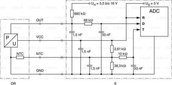 BOSCH 0 281 002 593 - Senzor,presiune supraalimentare aaoparts.ro