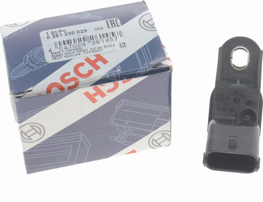 BOSCH 0 261 230 029 - Senzor,presiune supraalimentare aaoparts.ro