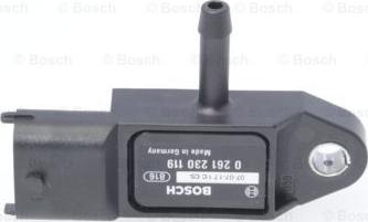 BOSCH 0 261 230 119 - Senzor, presiune galerie admisie aaoparts.ro