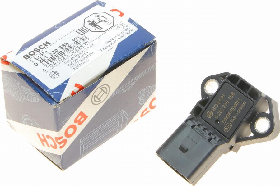 BOSCH 0 261 230 388 - Senzor,temperatura aer admisie aaoparts.ro