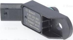 BOSCH 0 261 230 253 - Senzor,presiune supraalimentare aaoparts.ro