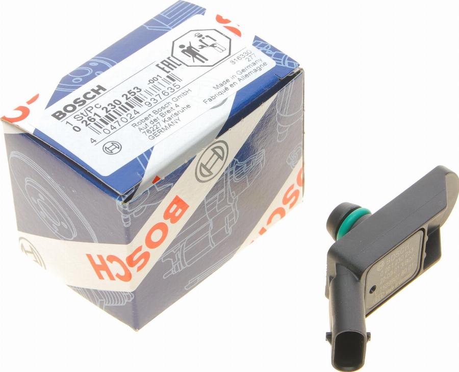 BOSCH 0 261 230 253 - Senzor,presiune supraalimentare aaoparts.ro