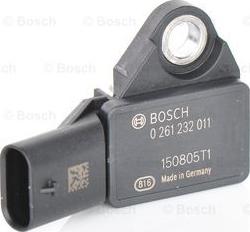 BOSCH 0 261 232 011 - Senzor,presiune supraalimentare aaoparts.ro