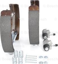 BOSCH 0 204 114 547 - Set saboti frana aaoparts.ro