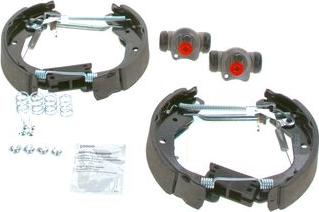 BOSCH 0 204 114 699 - Set saboti frana aaoparts.ro