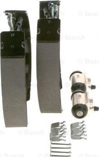 BOSCH 0 204 114 695 - Set saboti frana aaoparts.ro