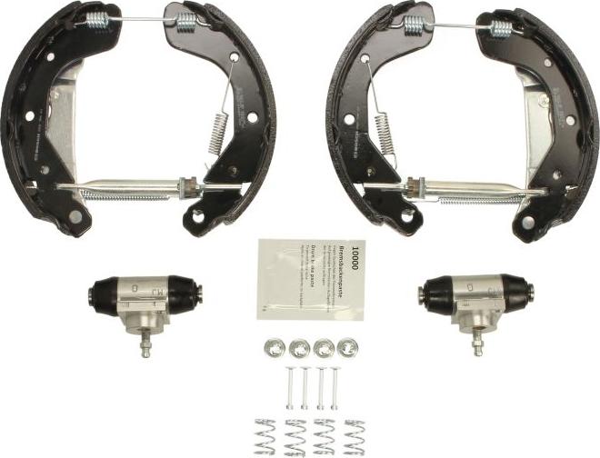 BOSCH 0 204 114 651 - Set saboti frana aaoparts.ro