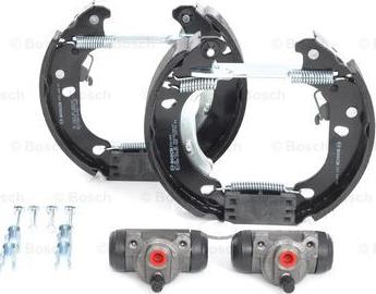 BOSCH 0 204 114 619 - Set saboti frana aaoparts.ro