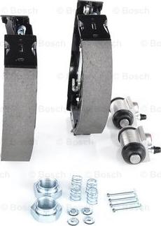 BOSCH 0 204 114 181 - Set saboti frana aaoparts.ro