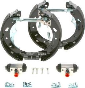 BOSCH 0 204 114 701 - Set saboti frana aaoparts.ro