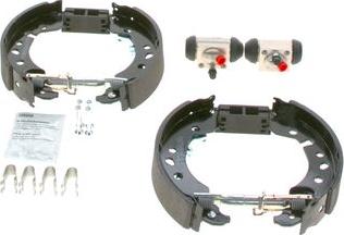 BOSCH 0 204 114 708 - Set saboti frana aaoparts.ro