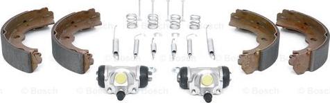 BOSCH 0 204 113 697 - Set saboti frana aaoparts.ro