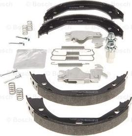 BOSCH 0 204 113 806 - Set saboti frana, frana de mana aaoparts.ro