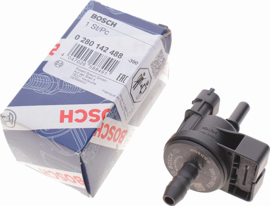 BOSCH 0280142488 - Supapa suprapresiune, rezervor combustibil aaoparts.ro