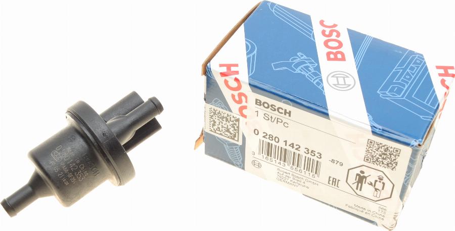 BOSCH 0 280 142 353 - Supapa suprapresiune, rezervor combustibil aaoparts.ro