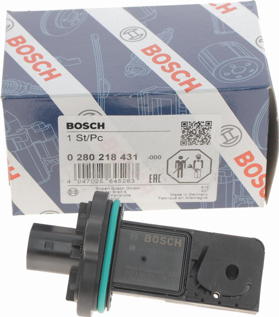 BOSCH 0 280 218 431 - Senzor debit aer aaoparts.ro