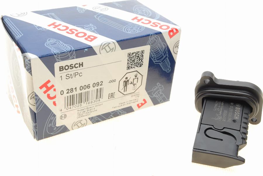 BOSCH 0 281 006 092 - Senzor debit aer aaoparts.ro